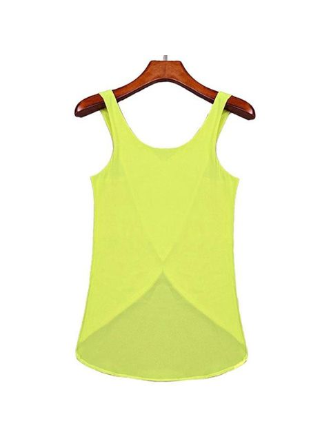 Women Blouses Candy Color Casual Shirts Sexy Backless Strap Chiffon Blouse Tops S M L XL 2XL 3XL_Trq