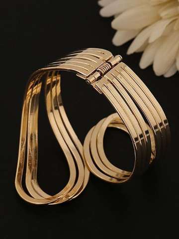 New Exaggerating Jewelry Punk Style Hammered Bunch Women Men Cuff Bracelet Bangle