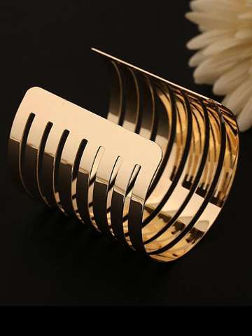 New Exaggerating Jewelry Punk Style Hammered Bunch Women's Fashion Cuff Bracelet Bangle