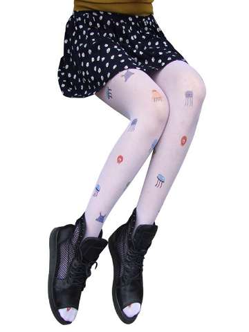 Vintage Stockings tattoo pantyhose print Tights stockings