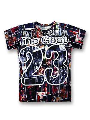 Fashion Hot 3D Summer Print Basketball Cool Cotton Short Sleeves Casual T-shirt Tops Tees