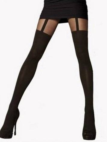 Women's Fake Garters Stockings Leggings