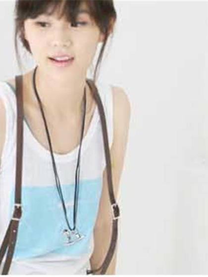 Vintage Leather String Trojan Necklace Decoration Pendent Necklace