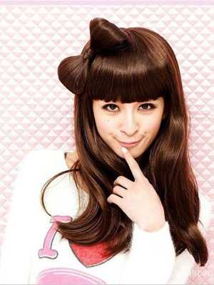 Fashion Women Hair Bow Bowknot Wig Hair Party 4 colors Hair Accessory