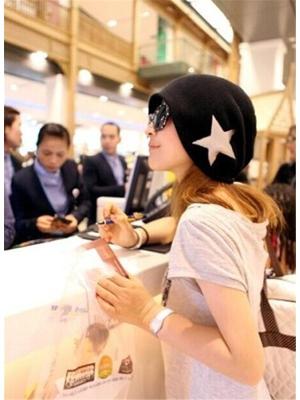 New Brand Fashion Men's Women's Crochet Star Beanie Hat Cap Ski Knit WINTER