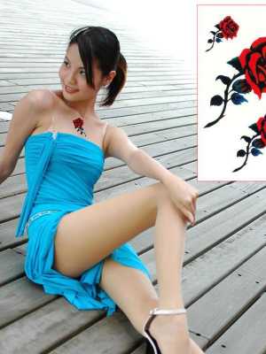 3D Colorful butterfly temporary tattoos  Waterproof tatoo For women