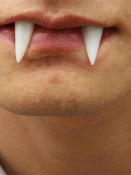 Halloween Masquerade Party Devil Costume Fangs Ghost Tooth Vampire Dentures Accessories False Tooth