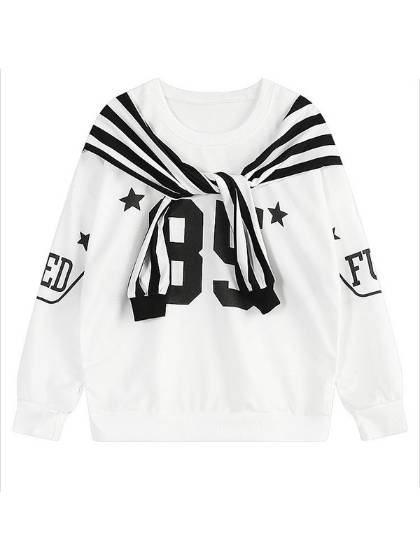 Women Harajuku Clothes Striped Long-Sleeved Men And Women College Wind Sweatshirts & Hoodies