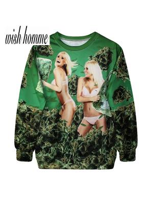 2014 Fashion Women/Men 3D pillow fight Sweatshirt Mens Sweatshirts & Hoodies