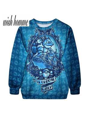 2014 Fashion Women/Men 3D Ninja Turtles Sweatshirt Mens Sweaters Hoodies T-shirt