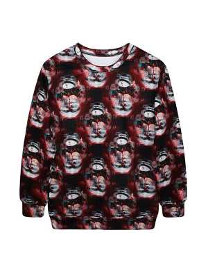 Autumn Winter Women's Fashion Christmas Sweatshirt 3d Printed Sweatshirts & Hoodies