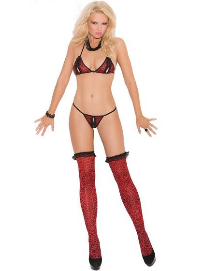 2015 Valentines Day gift Womens Sexy Lingerie Metalic Bikini Set Top and Bottom