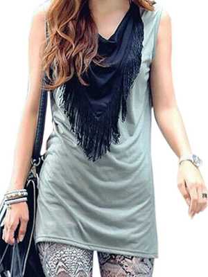 Summer Casual Women Cotton Contrast Color Tops Tees Short Sleeve T Shirt,_trq