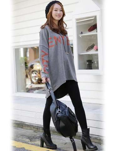 Fashion Women Long Sleeves Blouse loose Hedging sweater coat Pullover Tops T-shirt