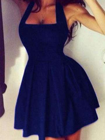 Hot! Bandage Sexy Halter Night Club Package Hip Pencil Party Dress -  int