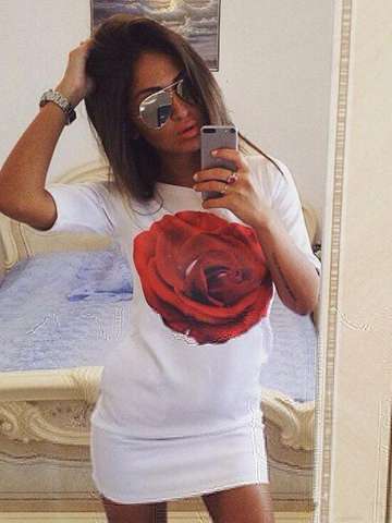 2015 Fall Winter Hot Women's Mid-Sleeve Slim Fit Package Hip Dress Floral Print Long Gown Dress Evening Dress