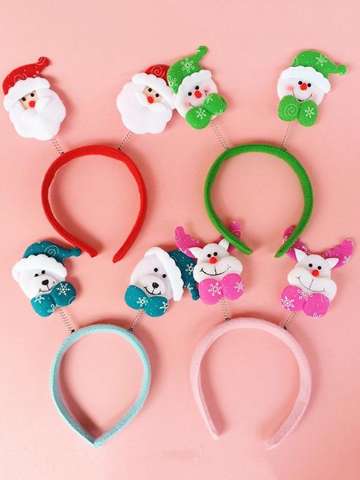 Christmas Celebrations Cute Headband Gifts Xmas Cloth Festival Gift Headwear Accessories