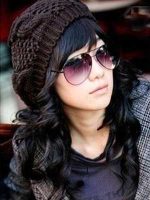 Women Lady Fashion 5 Colors Warm Winter Beret Braided Crochet Knitting Hat Girl Baggy Beanie Hat Ski Cap