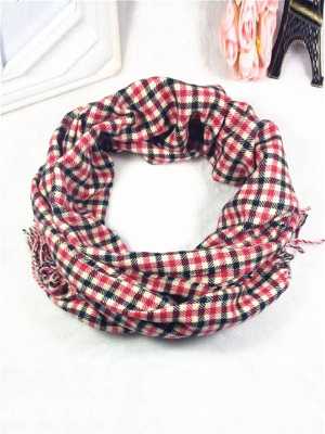 Children Boys And Girls New Winter Tassels Plaid Scarves Wholesale Cashmere Warm Scarves