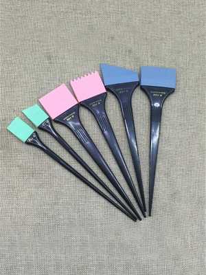 Cosplay Fashion Colors Party Silicone Brush  Hair Dye Tools Hairdressing Supplies