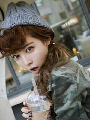 Delicate Newest Fashion Women Pro Salon Curls bangs Wig Piece