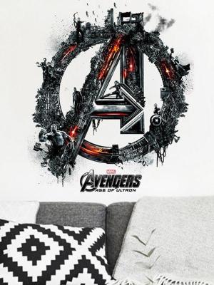 The Avengers Wall Sticker 3D Kids Room Decoration Boys Living Room Nursery Wall Decals