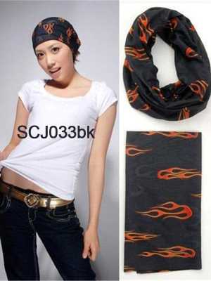 Cool Bicycle Headwear Bike head Scarf Anti-UV Bandanas Mask Bicycle Turban Fire Birds Floral Print Scarves Cycling Sport Headbands