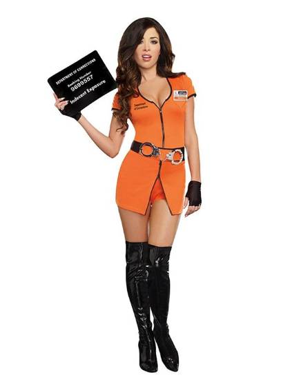 Sexy Show Girls Uniform Deep-V Neck Top Mini Skirt Cosplay Sailor Costume Lingerie