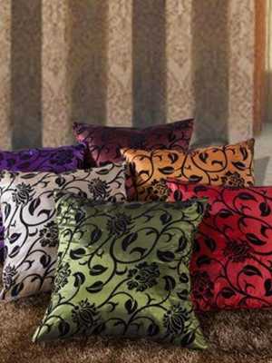 Fashion Luxury Decorative Flower Soft Bed Home Throw Pillow Cushion Case Cover Multicolour