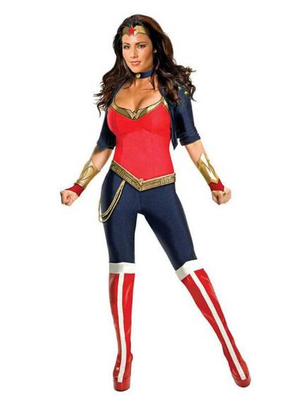Women's Halloween Cosplay Costumes Wonder Women Show Clothing Role Play Cosplay Suits