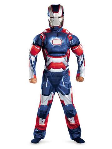 Muscle Iron Man Costume New Chilldren Ironmen Clothing Verisimilar Lifelike Movie Anime Costumes