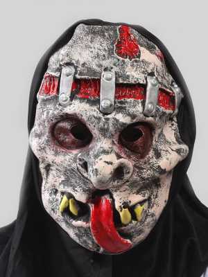 Scary Face Mask Halloween Dance Party Use Accessories