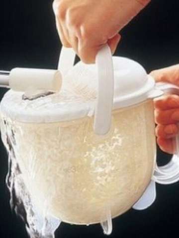 New Plastic Cleaning Rice Bean Sieve Hands-free