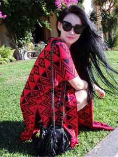 Women's Autumn Winter Warm Openwork Sweaters Cloak Ponco Coat Outwear