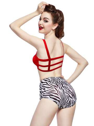 Sexy Women girl Bralette Cage Caged Back Cut Out Padded Bra Bralet Crop Top_TQ