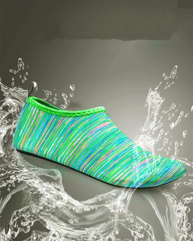 

Yoogan Non-slip Breathable Stretch Socks, Green