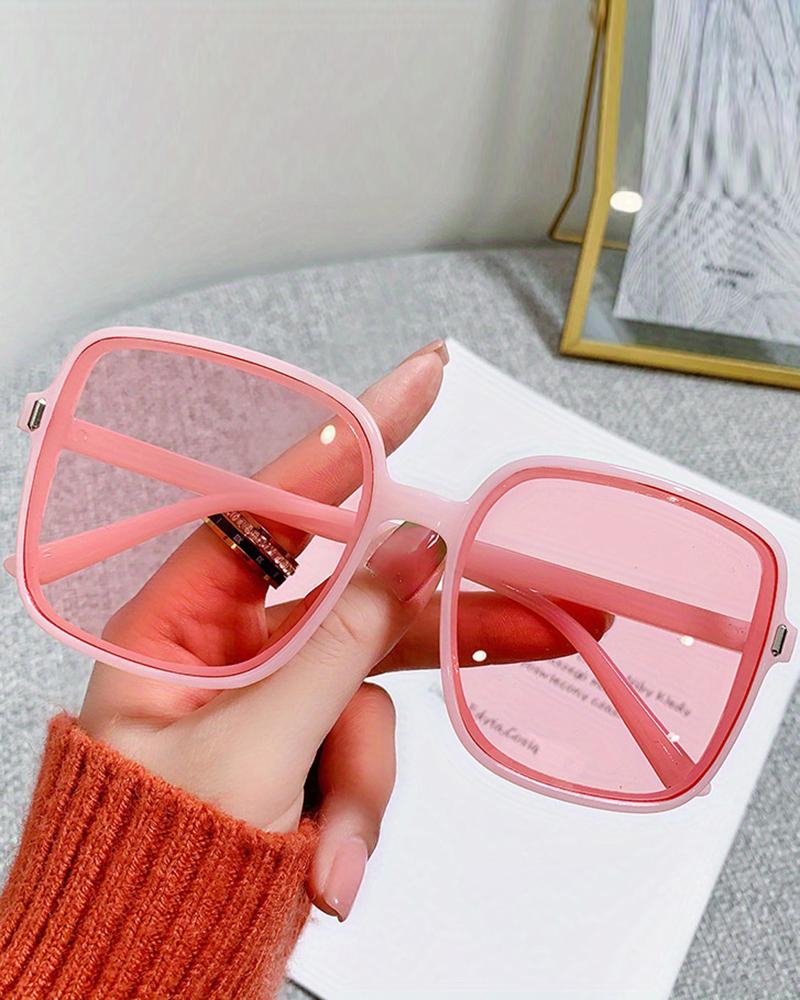 

1Pair Vintage Ladies Stylish Design Oversized Square Sunglasses, Style5