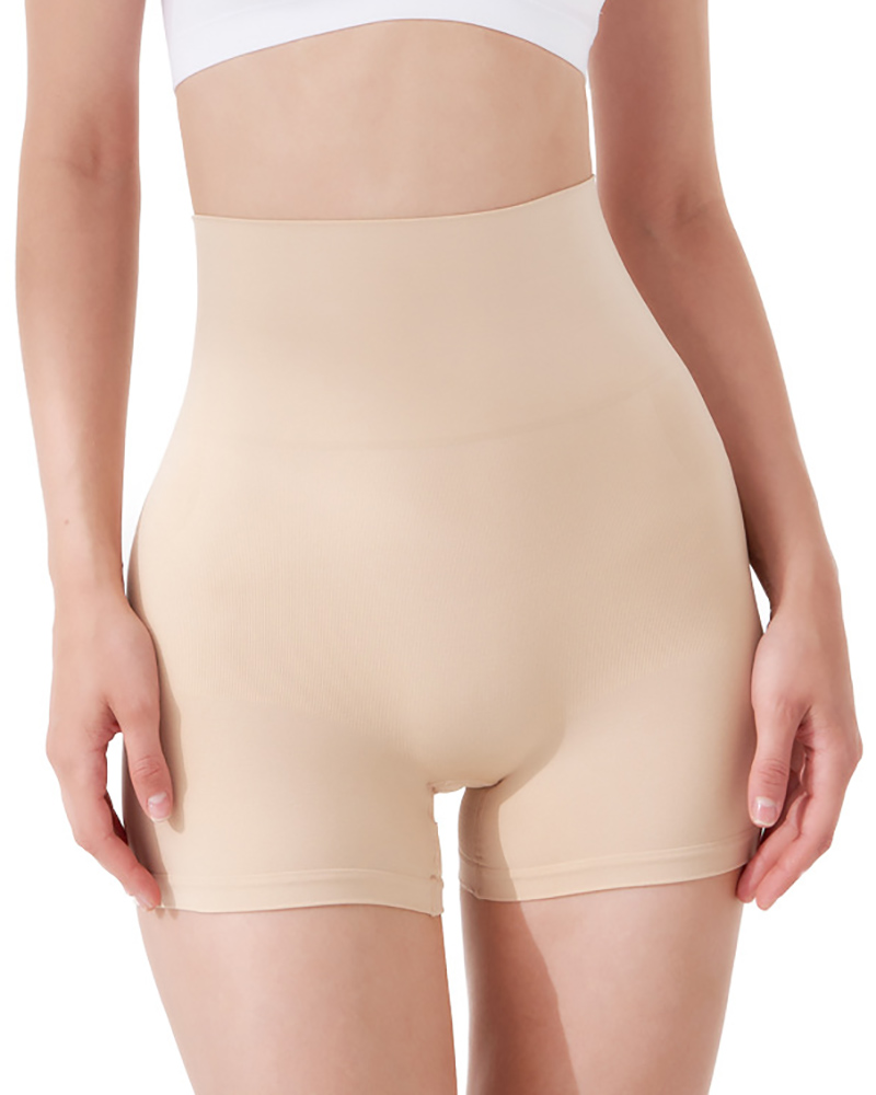 

Seamless High Waist Tummy Control Shapewear, Nude