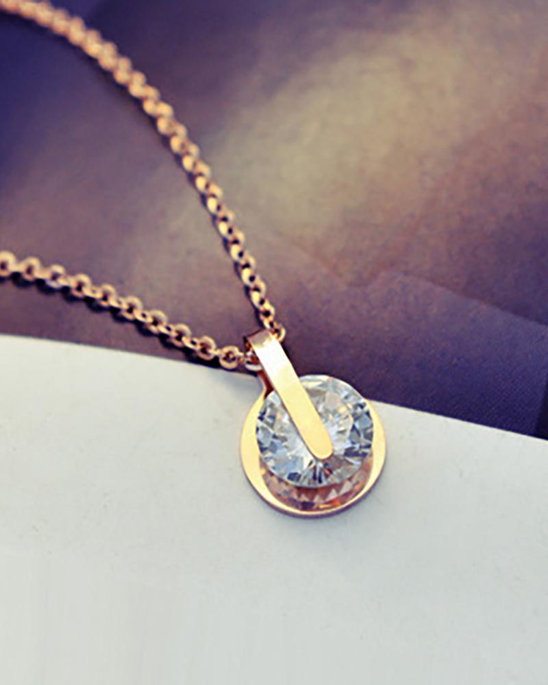 

Geometry / Heart / Animal Pattern Pendant Necklace, Style1