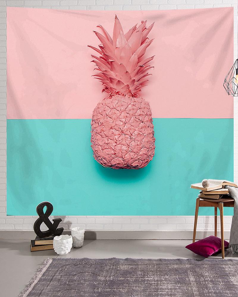 

Pineapple Print Suede Tapestry, Style1