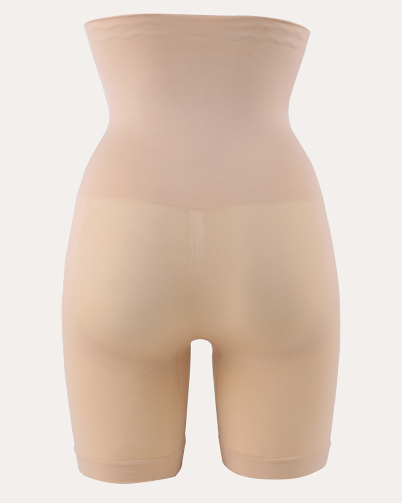 

High Waist Tummy Control Seamless Shapewear, Nude