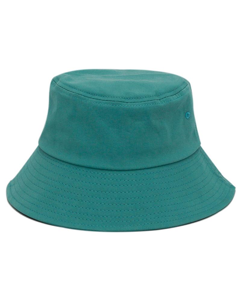 

Plain Casual Bucket Hat, Blue