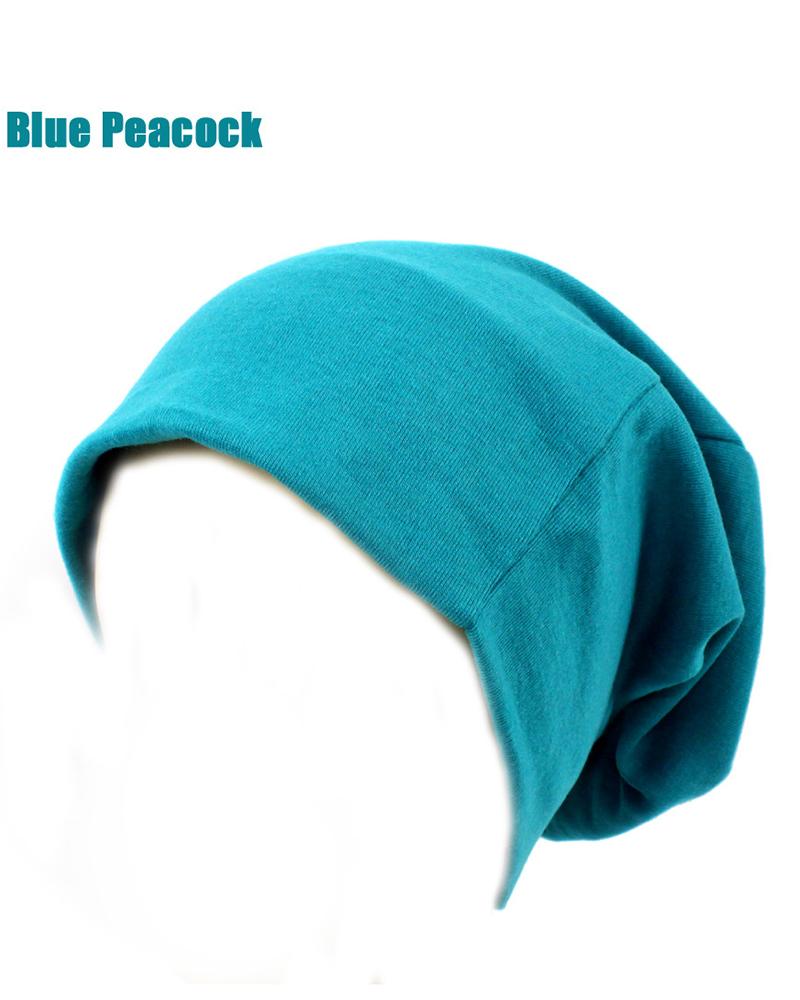 

Women's Beanie Slouch Fit Casual Hat, Blue
