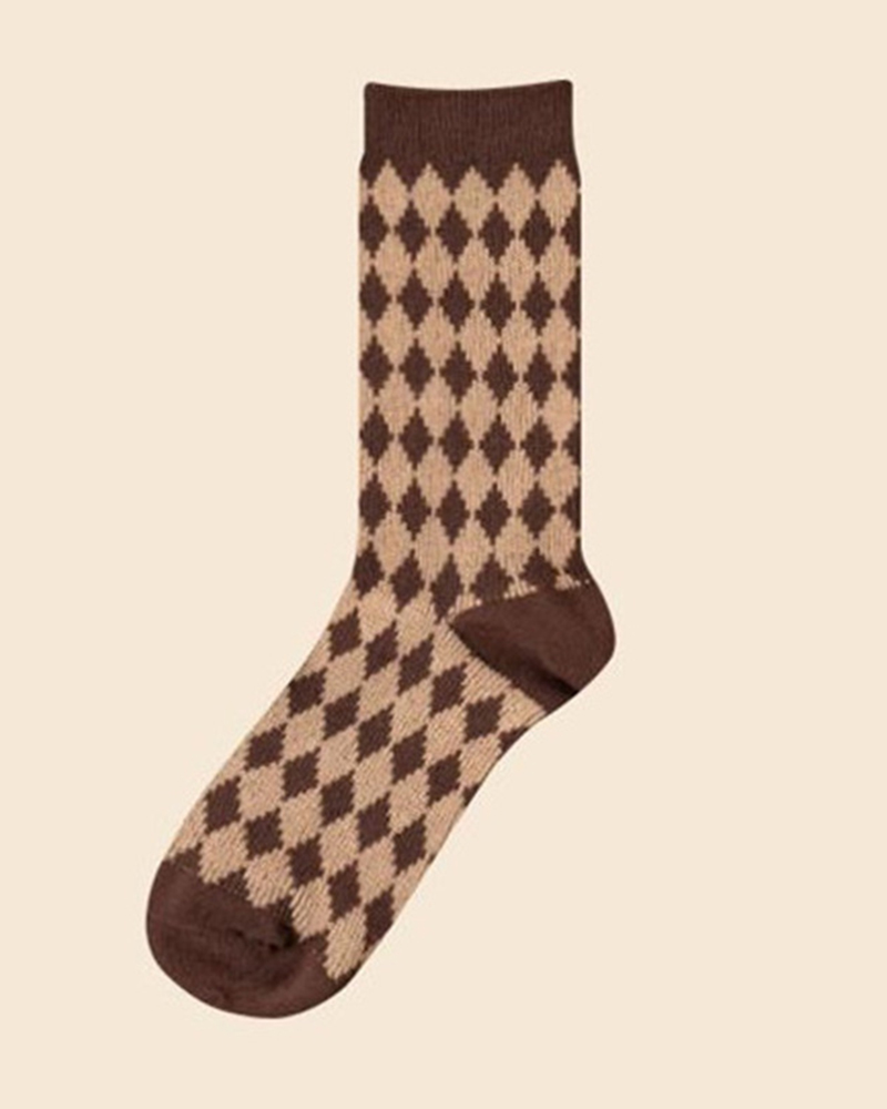 

1Pair Vintage Thick Warm Socks, Style4
