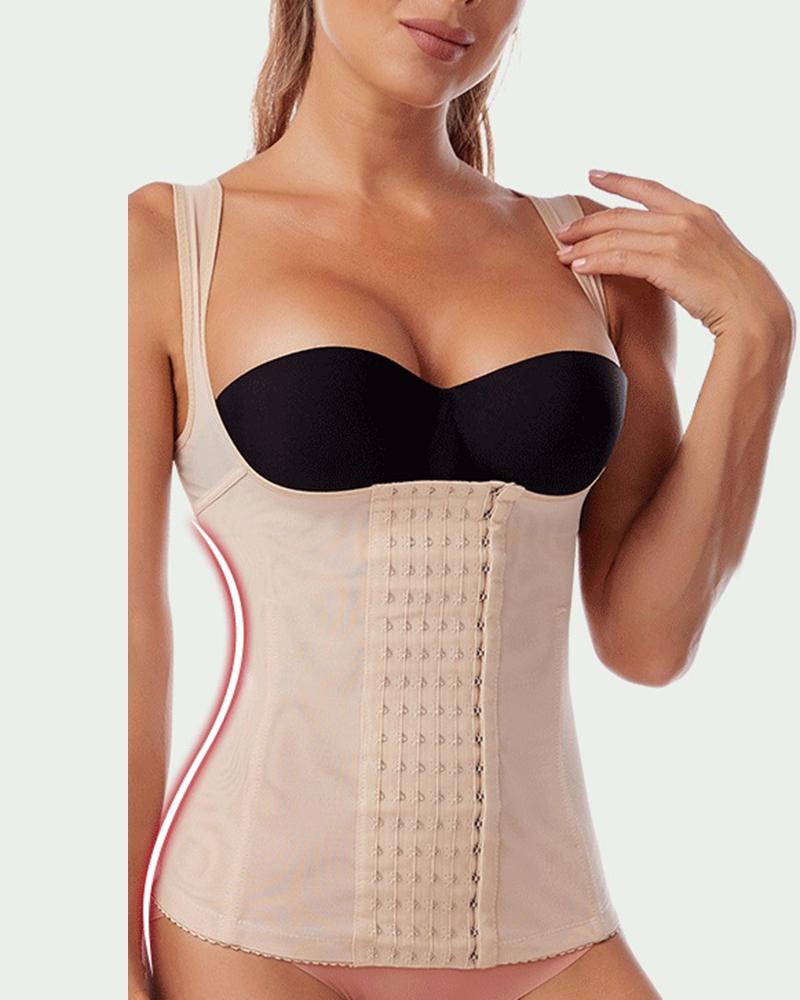 

Push Up Tummy Control Shapewear Tank, Nude