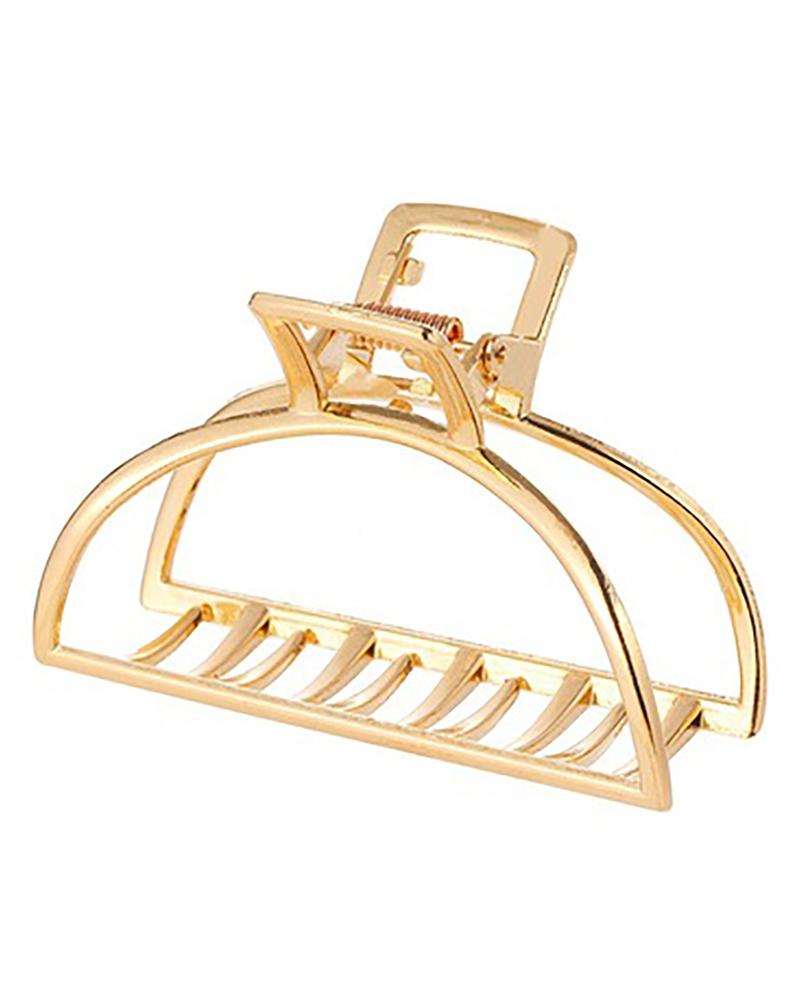 

Metal Round Shaped Hair Claw, Style1
