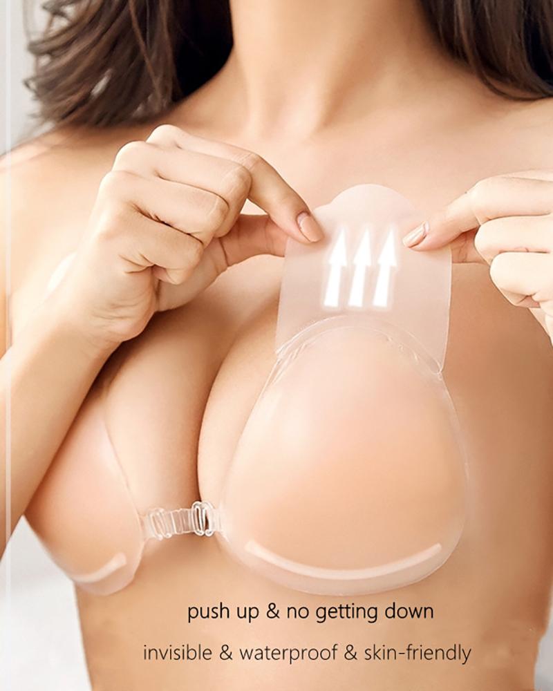 

Push Up Strapless Breast Petals Invisible Cover Bra Pads, Style2