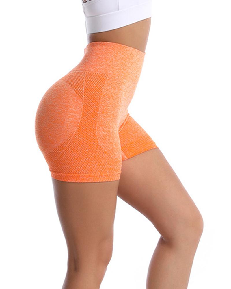 

Plain Skinny Sexy Sporty Pants, Orange