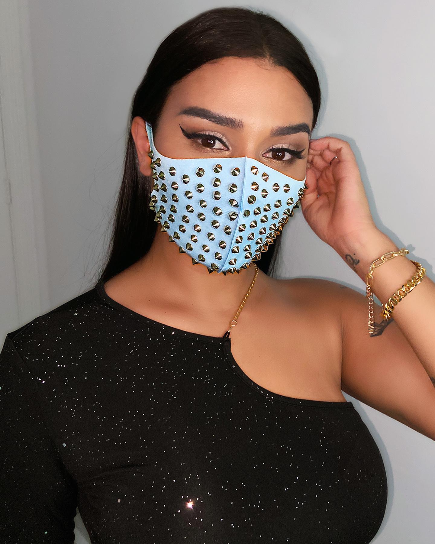 

Rivet Breathable Ear Loop Mouth Mask, Blue