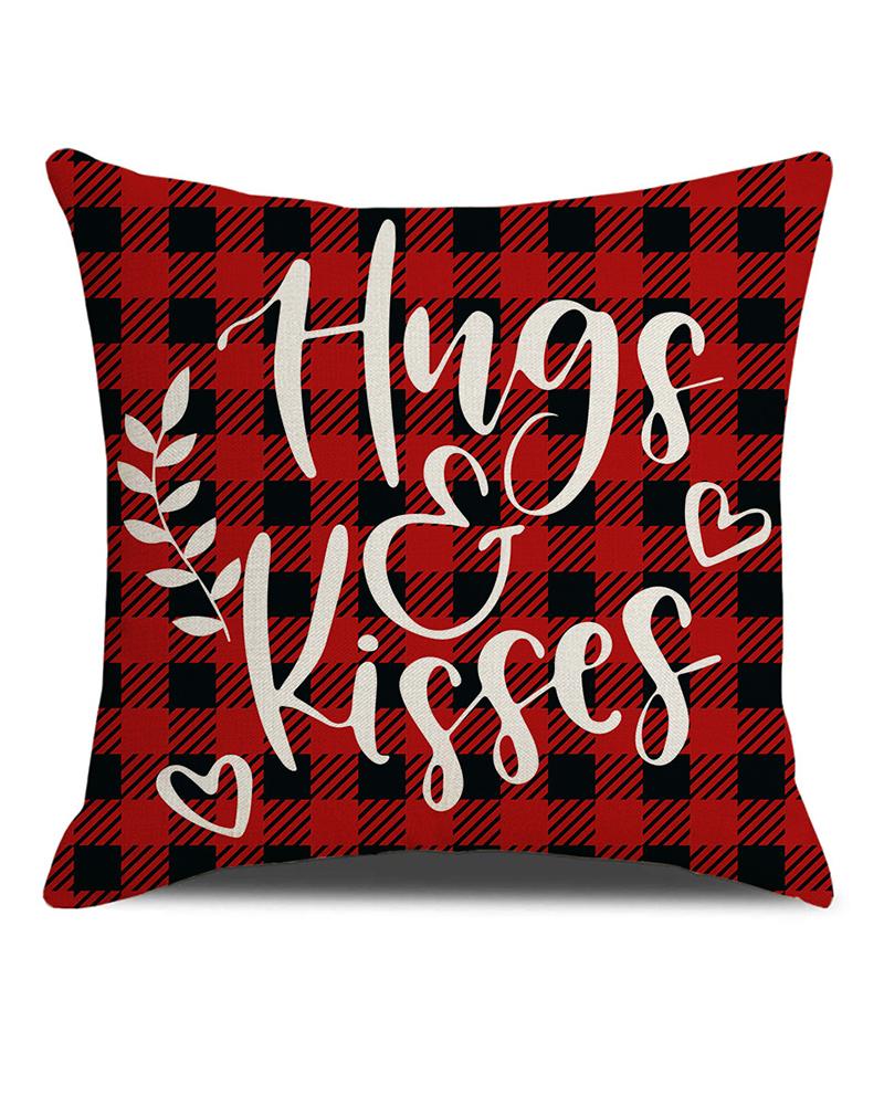 

1pc Valentine's Day Cushion Case Pillowcase 45×45cm Pillow Cover, Style2